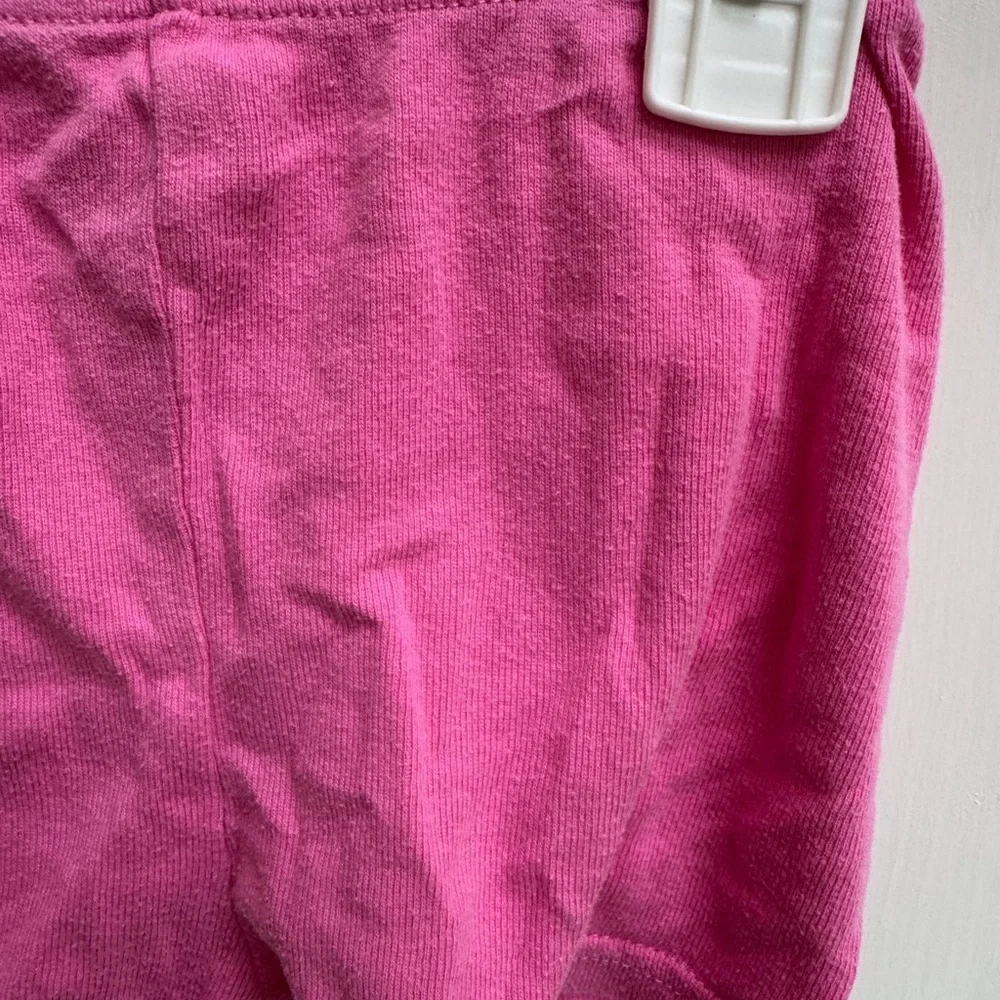 Disney 4T Girls Pink Pajama Shorts Bottoms for Kids